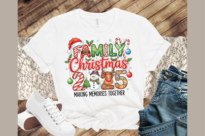 Family Christmas 2025 PNG