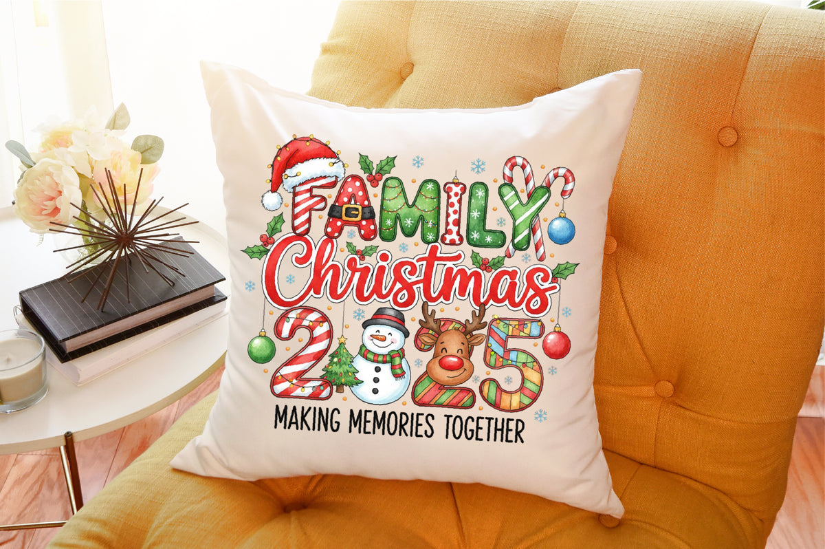 Family Christmas 2025 PNG