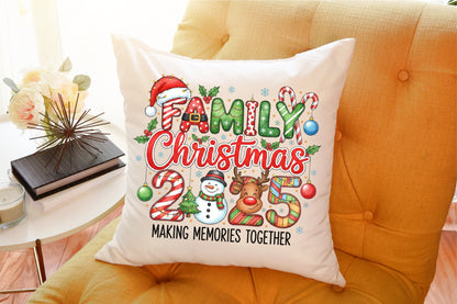Family Christmas 2025 PNG