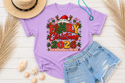 Family Christmas 2026 PNG Sublimation