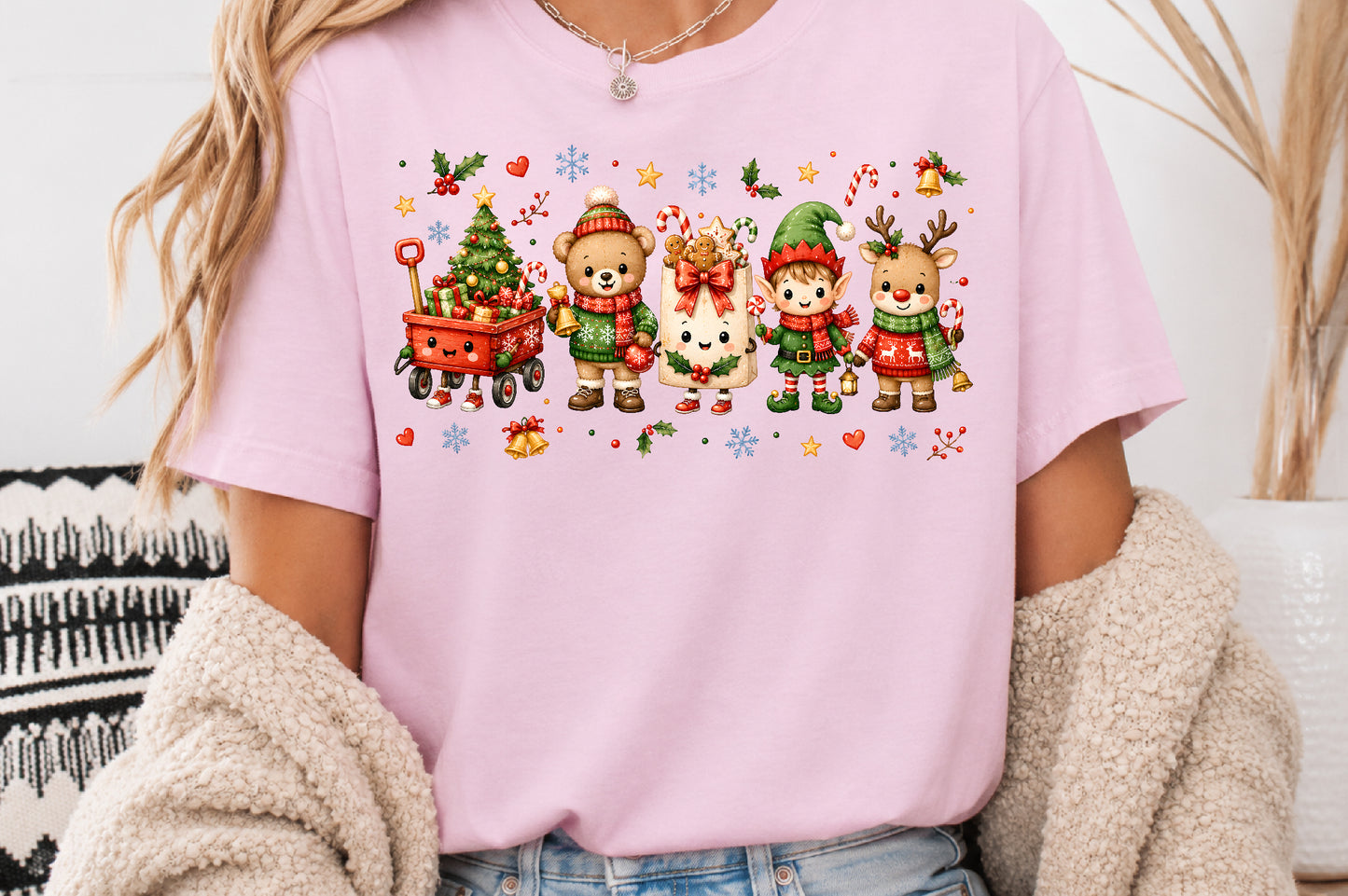 Family Christmas Sublimation Bundle Cute Snowman Holiday PNG Designs