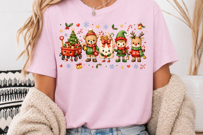 Family Christmas Sublimation Bundle Cute Snowman Holiday PNG Designs