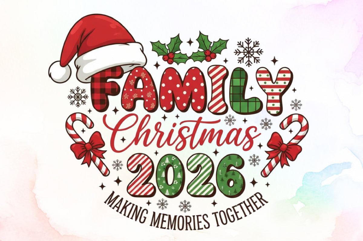 Family Christmas 2026 PNG