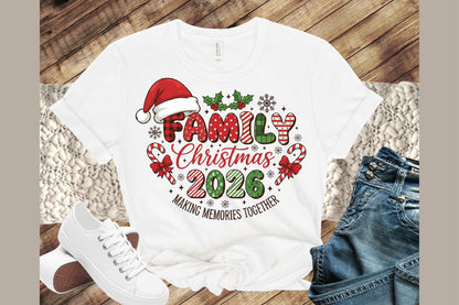 Family Christmas 2026 PNG