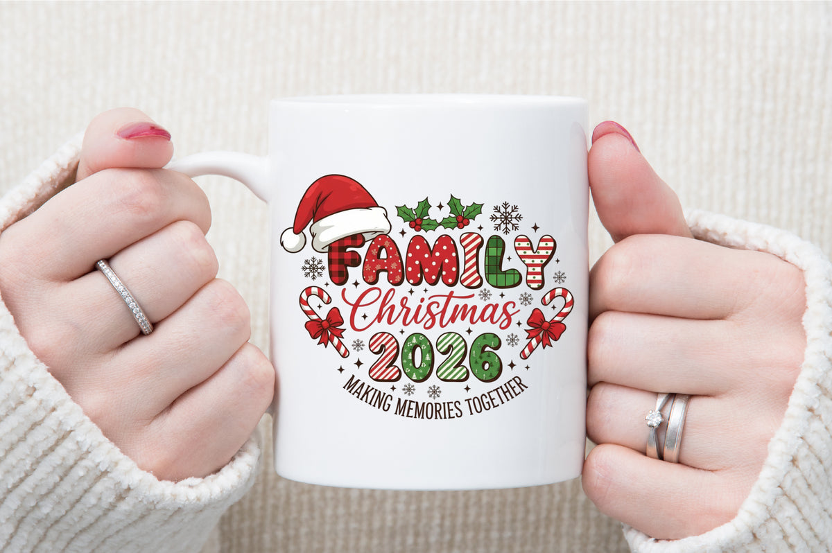 Family Christmas 2026 PNG