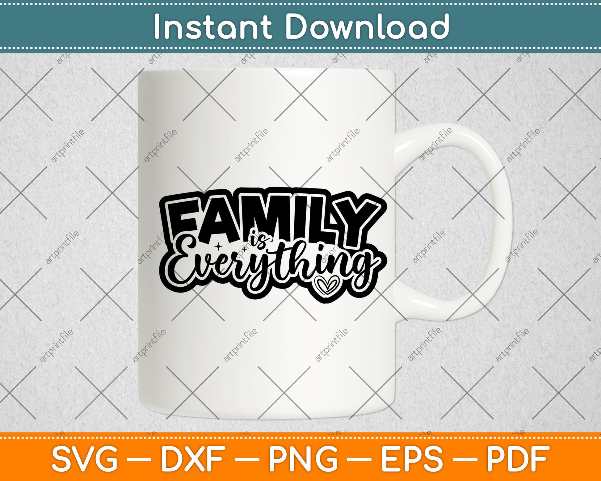 Family Is Everything - Family Quotes Svg Digital Cutting File