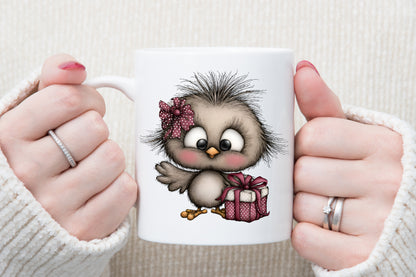 Cute Farm Animals Christmas Clipart PNG Bundle Commercial Use