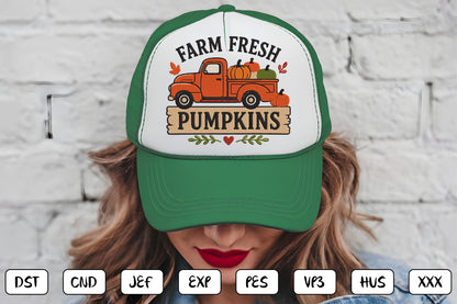Fall Vibes Autumn Embroidery Design, Fall Embroidery Machine Pattern, Autumn Leaves Script Embroidery Design