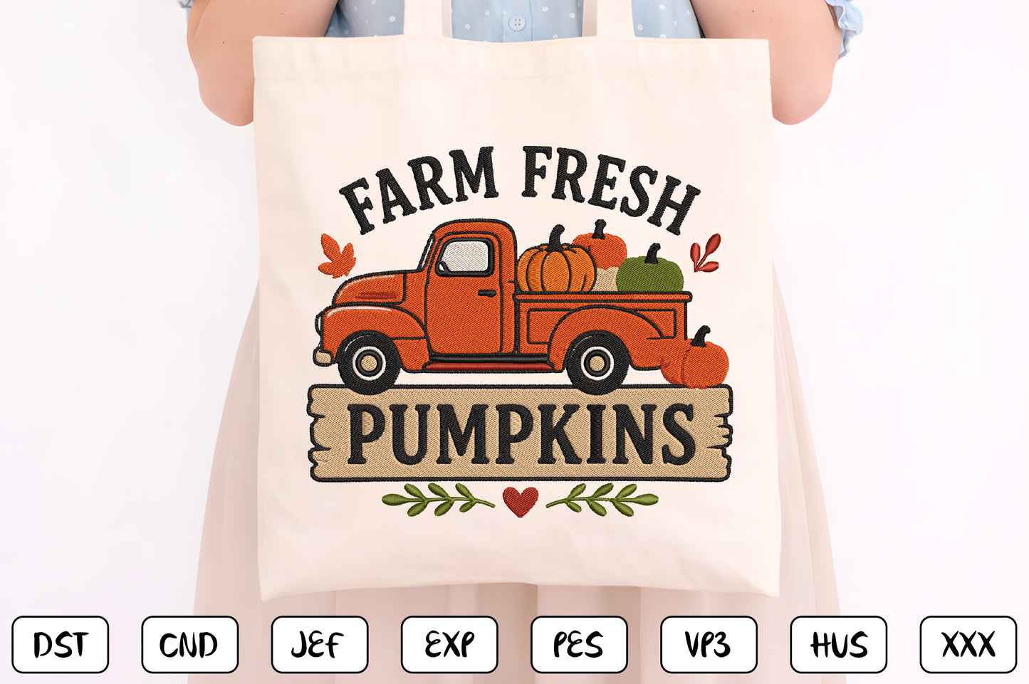 Fall Vibes Autumn Embroidery Design, Fall Embroidery Machine Pattern, Autumn Leaves Script Embroidery Design