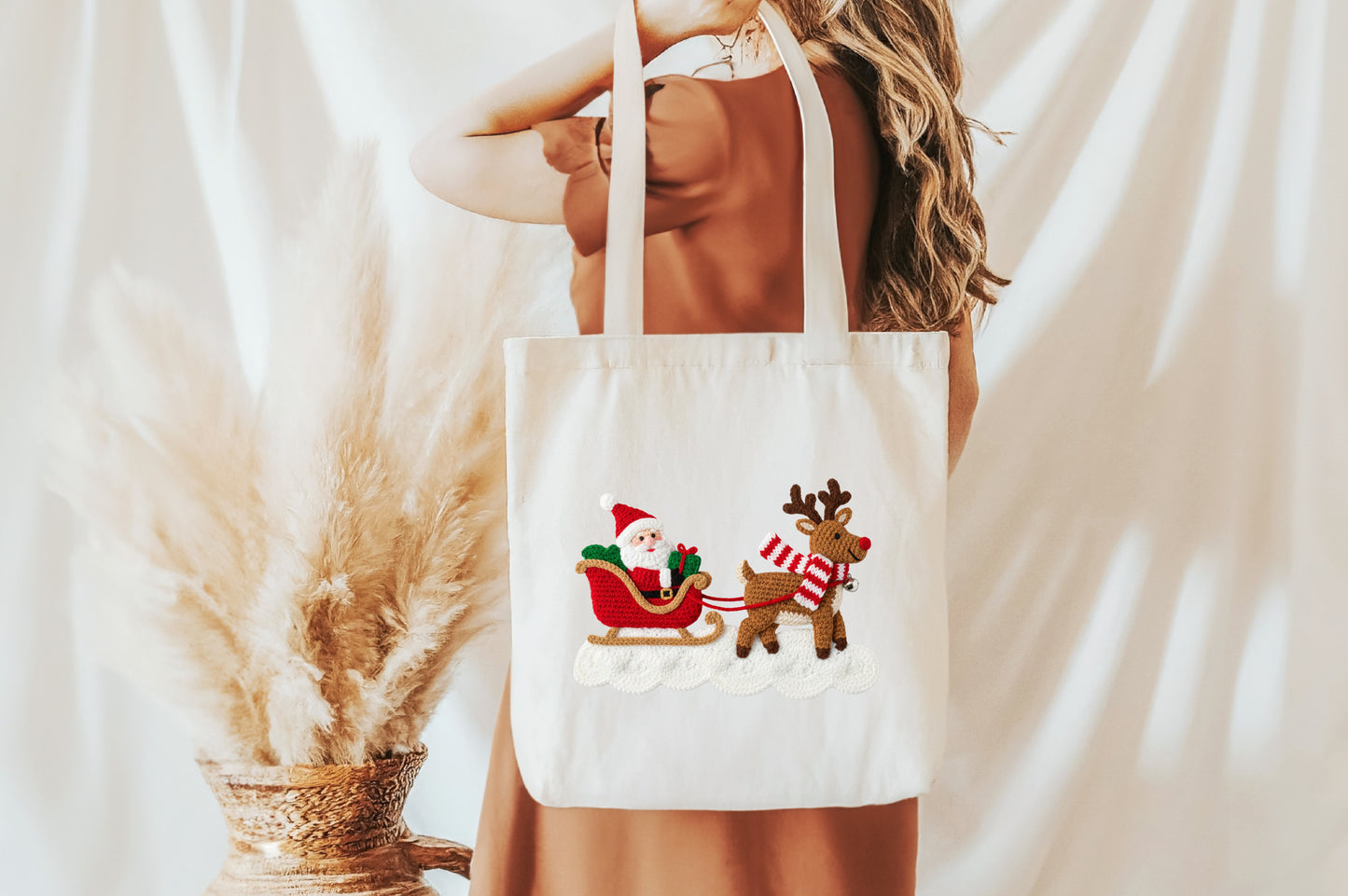 Faux Yarn Christmas PNG