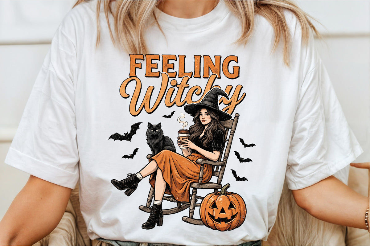 Feeling Witchy Halloween PNG