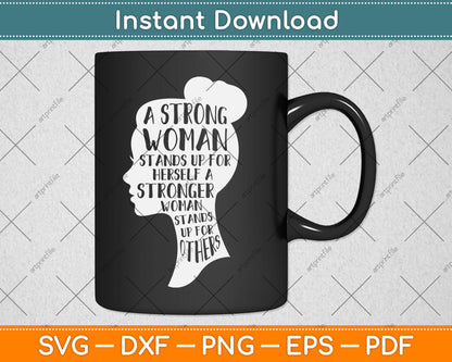 Feminist Empowerment Women's Rights Social Justice March Svg Digital Cutting File