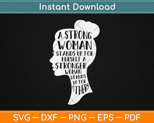 Feminist Empowerment Women's Rights Social Justice March Svg Digital Cutting File