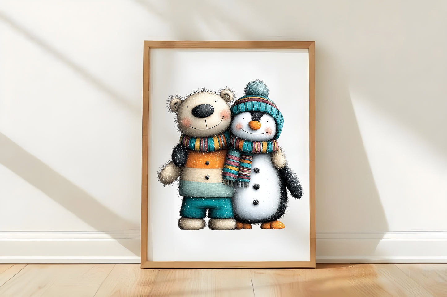 Festive Best Friend Christmas Clipart Bundle