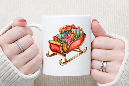 Festive Days Christmas Clipart PNG Bundle Commercial Use