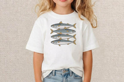 Fish Embroidery Design – Cute Fish Machine Embroidery Pattern, Ocean & Sea Life Embroidery Design