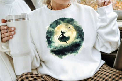Full Moon Spooky Halloween Clipart 31 PNG
