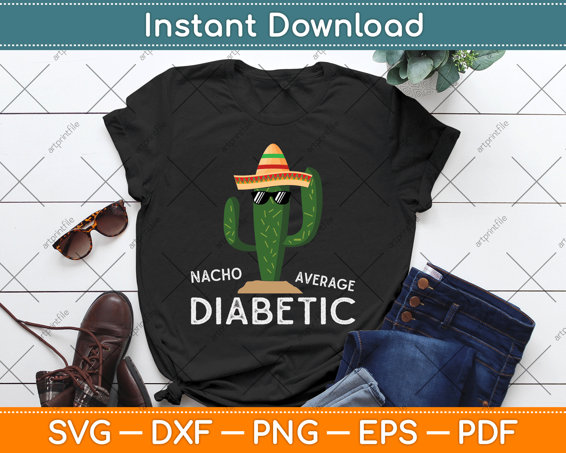 Fun Cute Diabetes Joke Saying Funny Diabetic SVG Digital Cutting File
