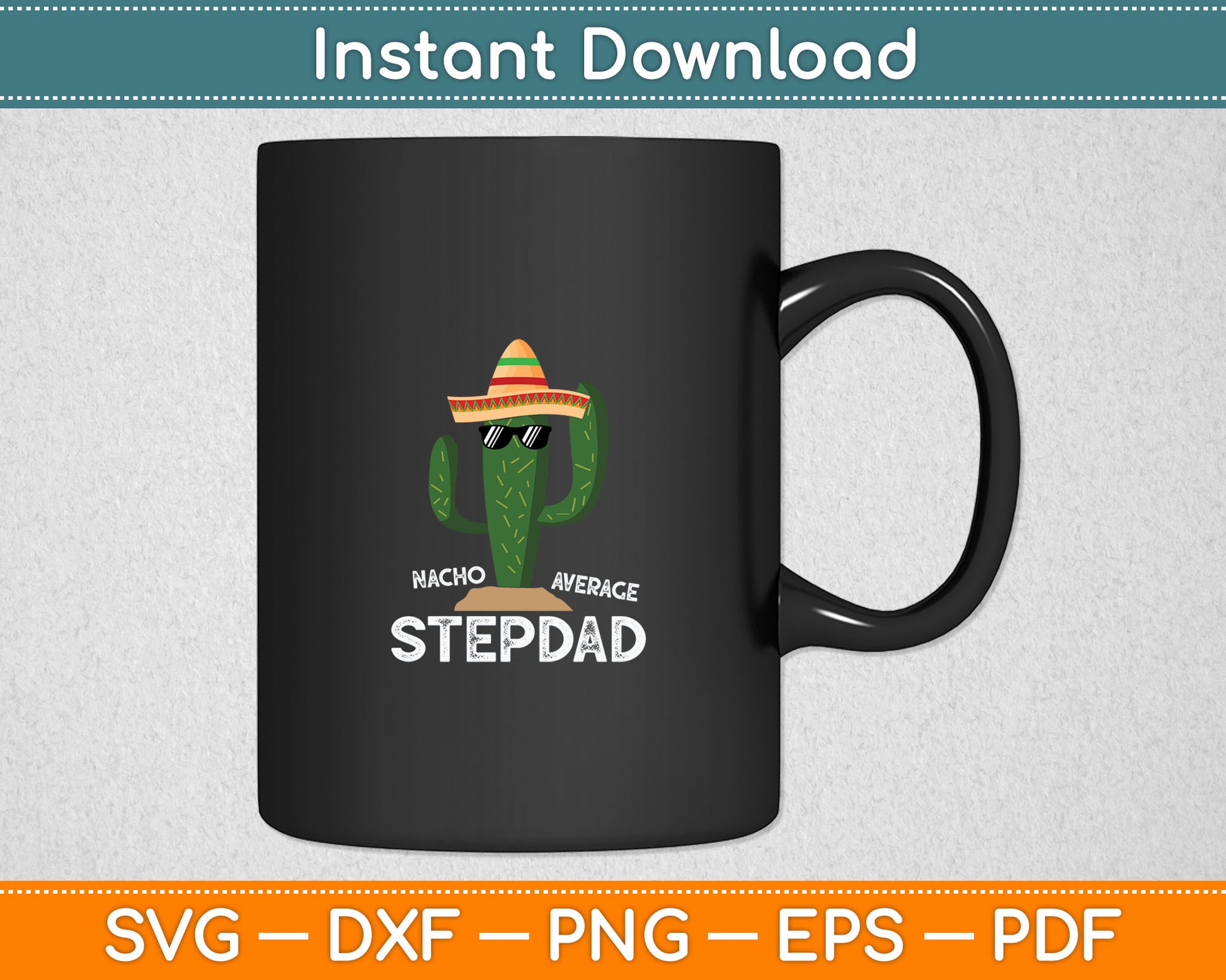 Fun Hilarious Stepfather Humor Funny Stepdad Svg Digital Cutting File
