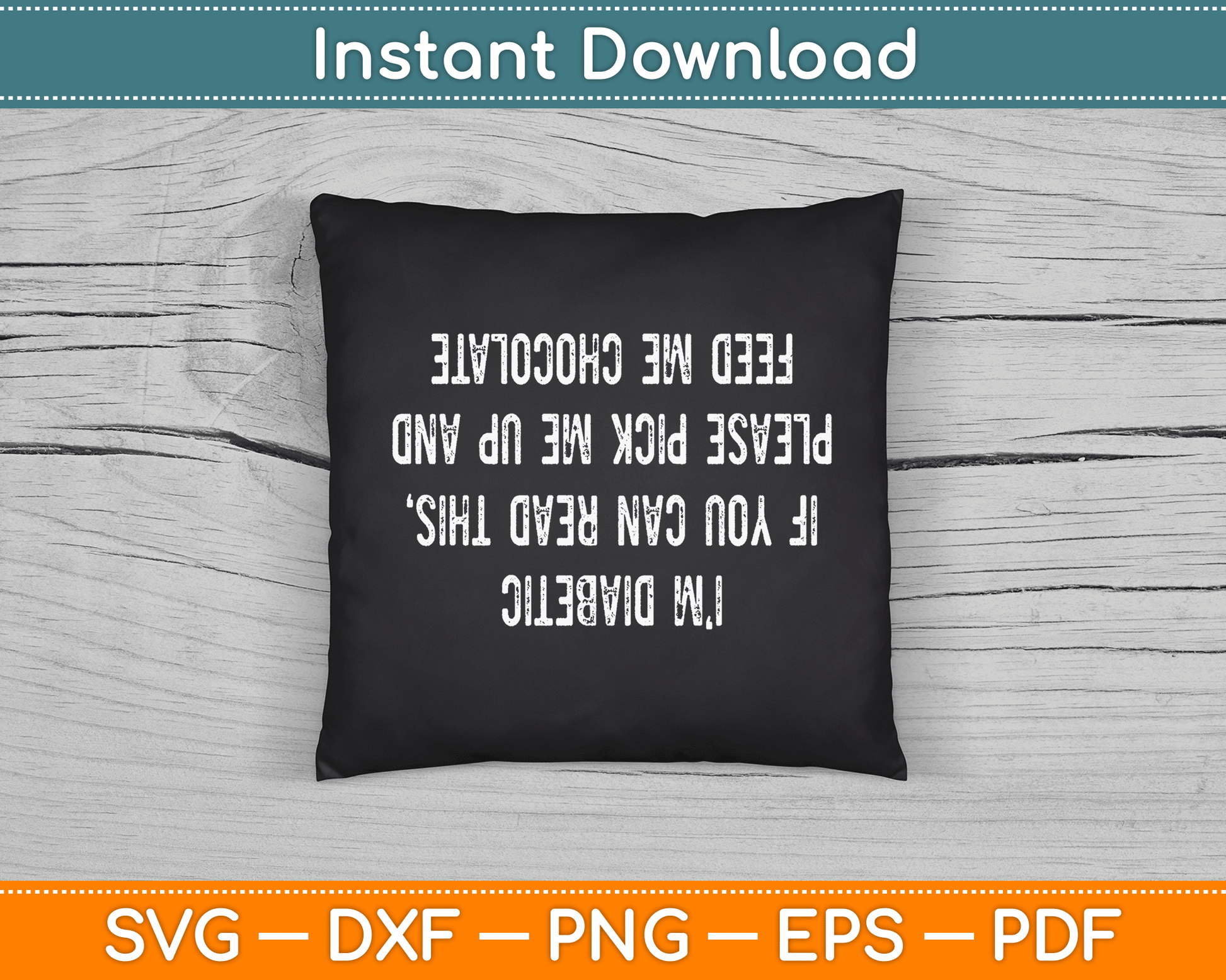 Funny Diabetes Gift Funny Type 1 Diabetic SVG Digital Cutting File
