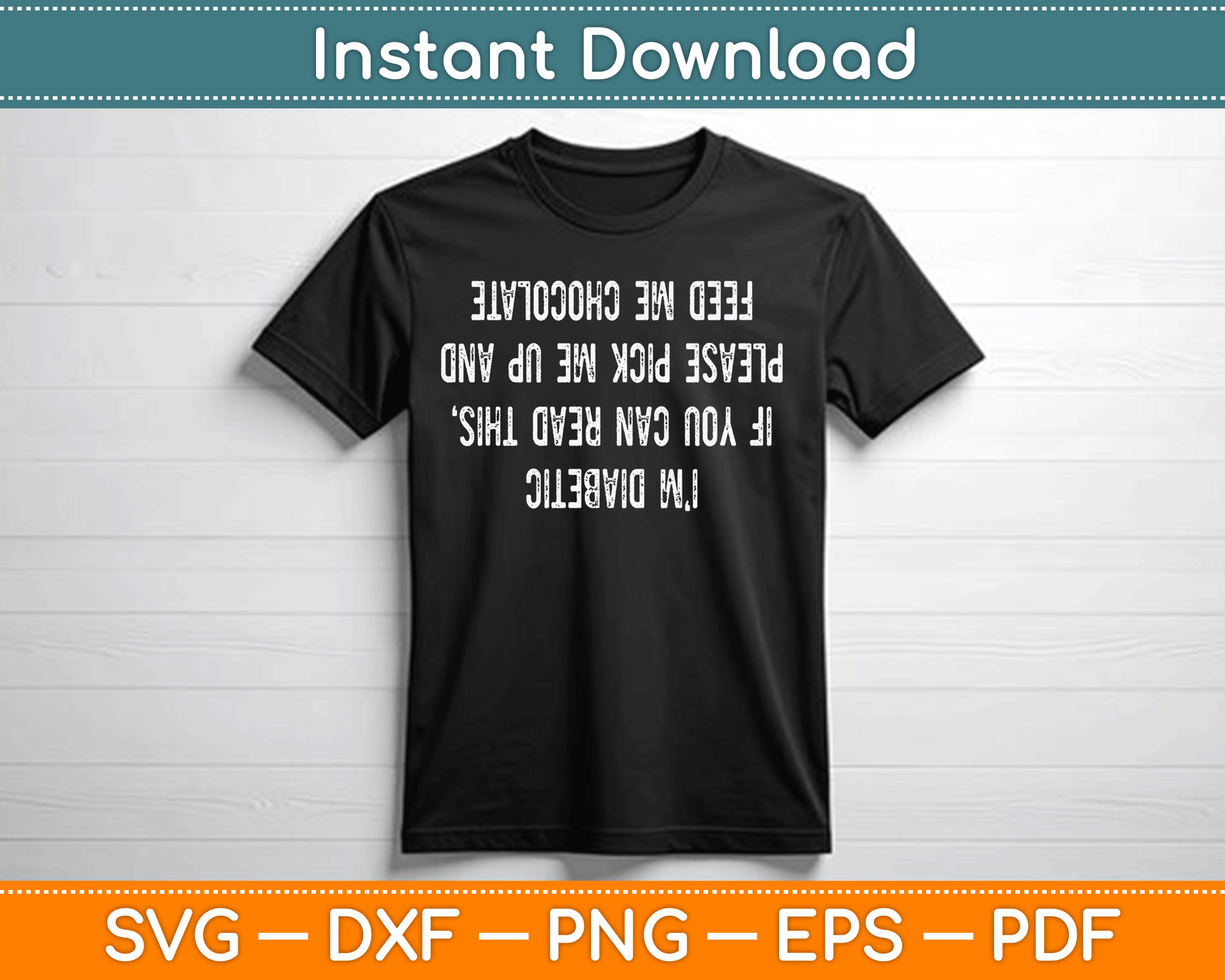 Funny Diabetes Gift Funny Type 1 Diabetic SVG Digital Cutting File