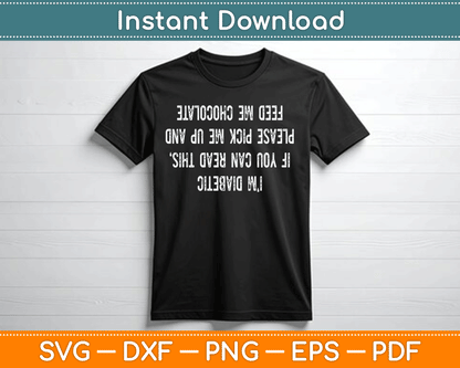Funny Diabetes Gift Funny Type 1 Diabetic SVG Digital Cutting File