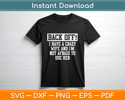 Humorous marriage SVG design for husbands, anniversaries, and everyday laughs
