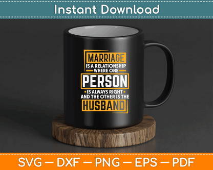 Humorous relationship SVG design for anniversary gifts and custom apparel