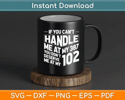 If You Can't Handle Me Diabetic Type 1 Diabetes Funny SVG Digital Cutting File