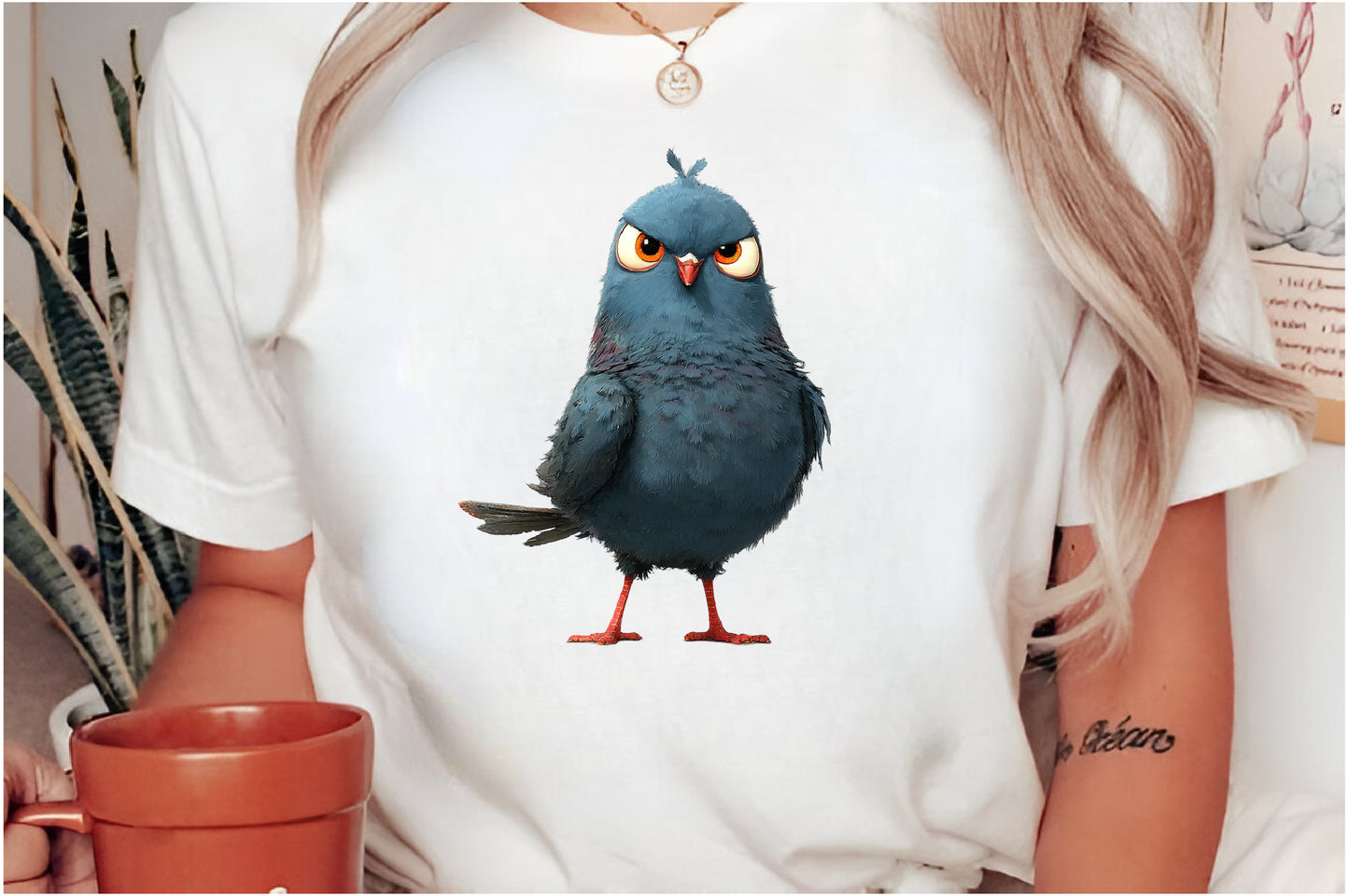Funny Cute Birds Clipart PNG