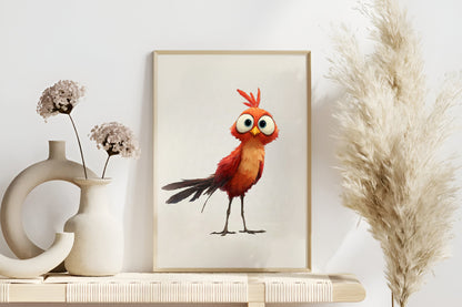 Funny Cute Birds Clipart PNG