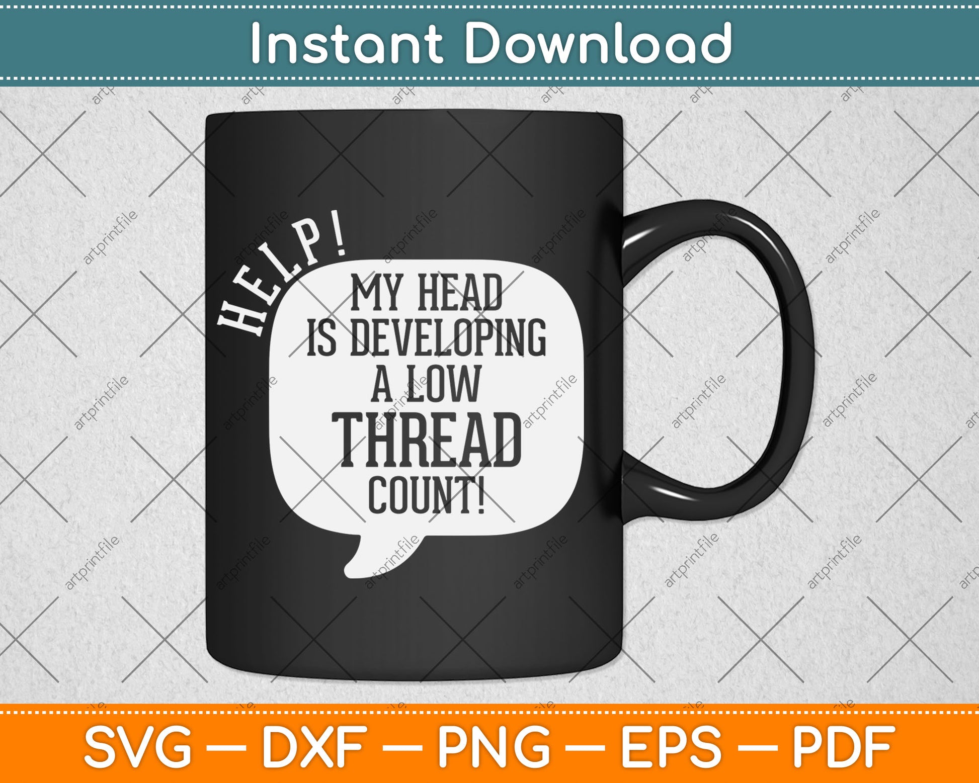 Funny Bald Guy Svg Digital Cutting File