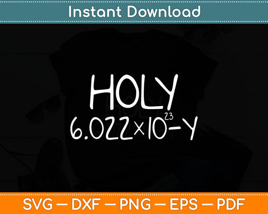 Funny Biology Holy Svg Digital Cutting File