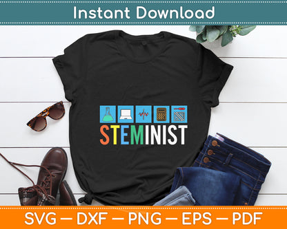 Funny Biology Steminist Svg Digital Cutting File