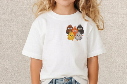 Funny Bird Crazy Chickens Embroidery Design – Hilarious Chicken Machine Embroidery Pattern, Funny Farm Animal & Country Embroidery Design