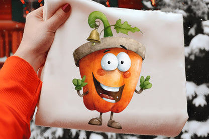 Funny Christmas Dinner Clipart PNG