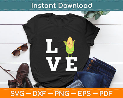 Funny Corn Lover Svg Digital Cutting File