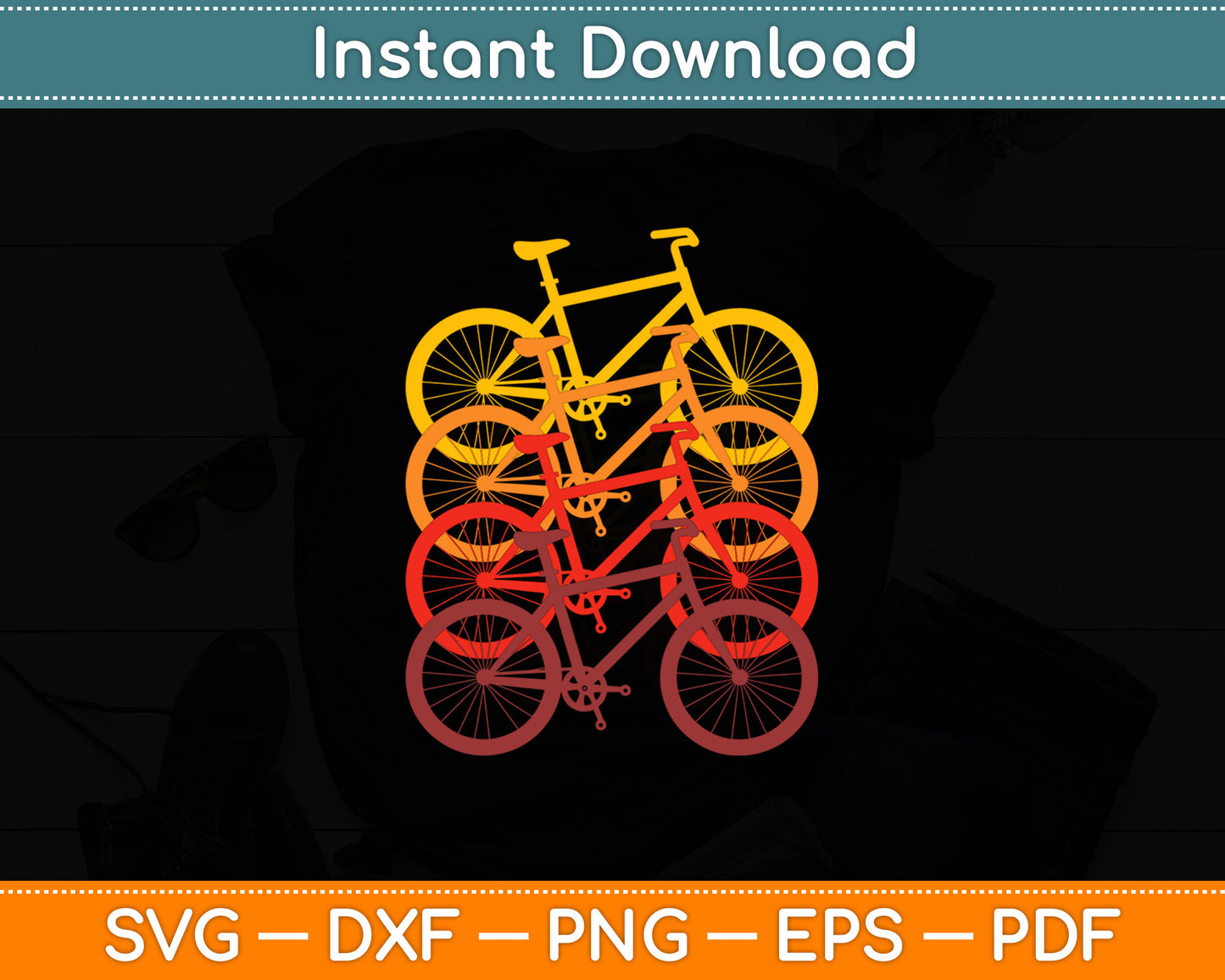 Funny Cycling Retro Cycle Lover Svg Digital Cutting File