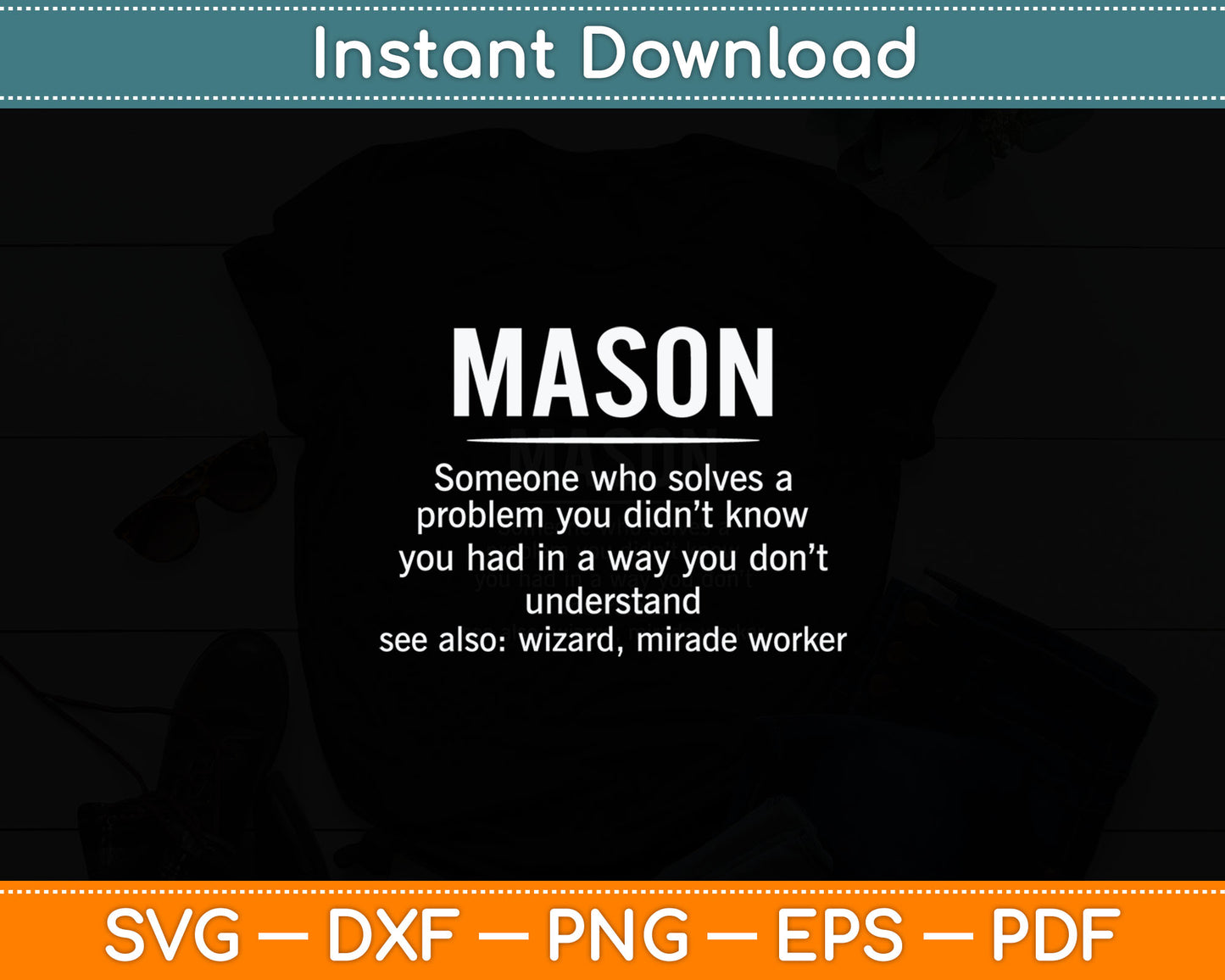 Funny First Name Gifts Men Birthday Father's Day Svg Digital Cutting File
