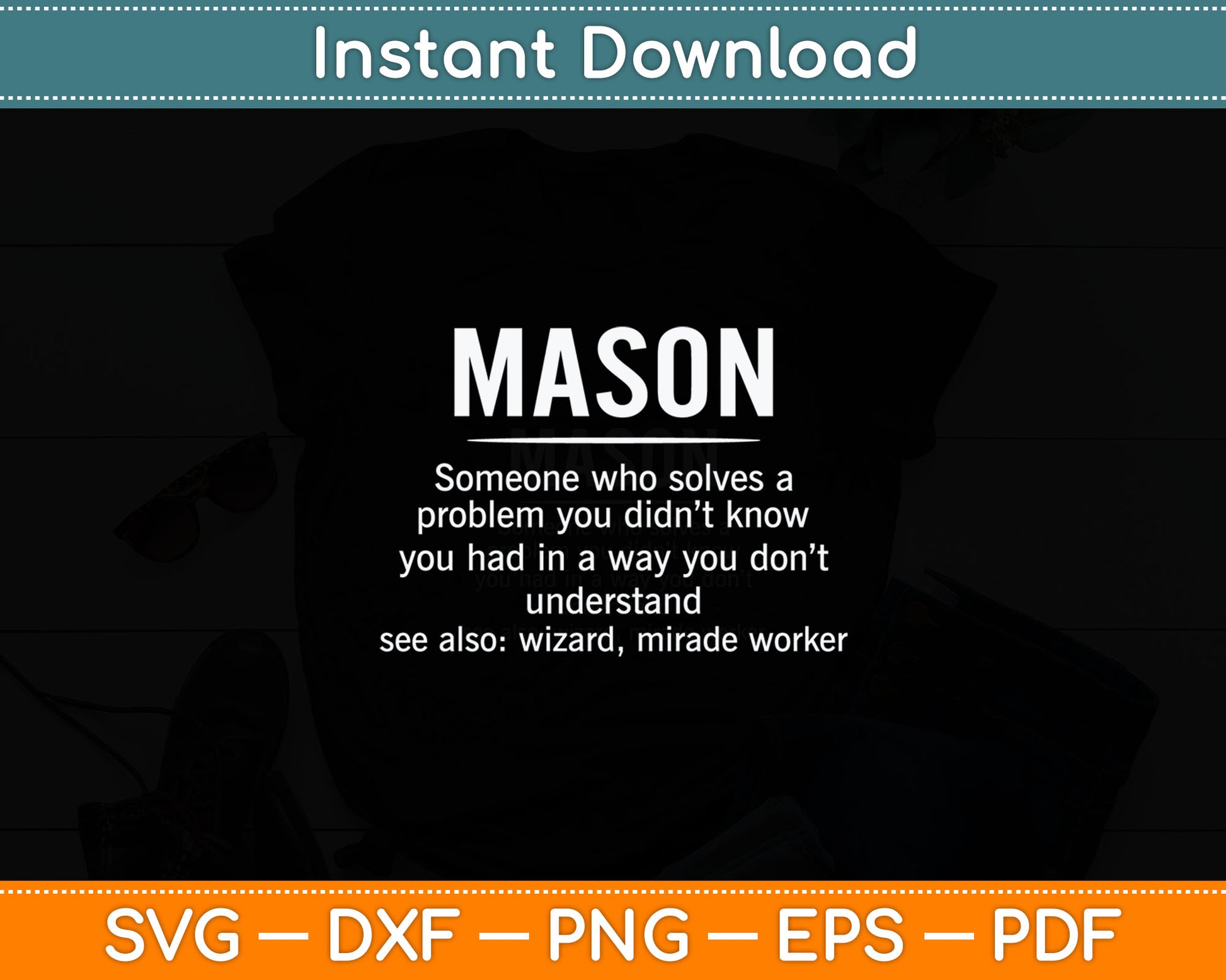 Funny First Name Gifts Men Birthday Father's Day Svg Digital Cutting File