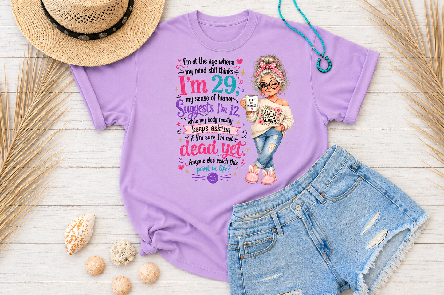 Funny Getting Old Sublimation PNG Sarcastic Aging Humor Quote Design