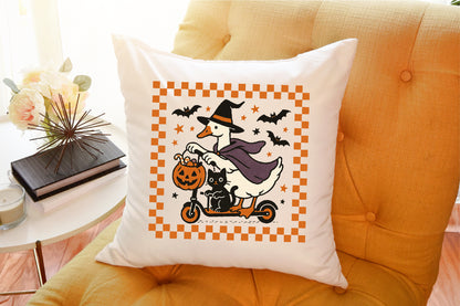 Funny Halloween Silly Goose Witch PNG