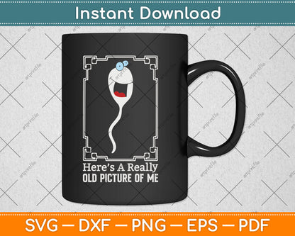 Funny Old Man Birthday Gag Gifts For Men Over 60 Svg Digital Cutting File