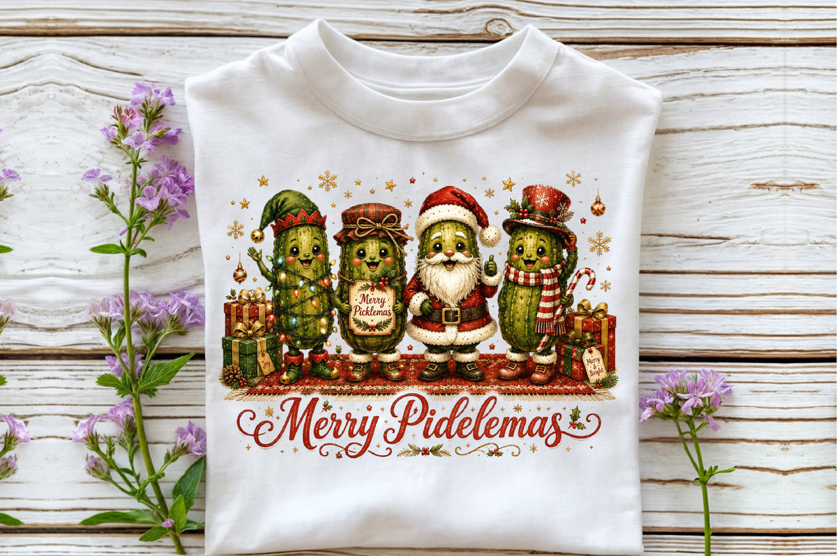Funny Pickle Christmas PNG