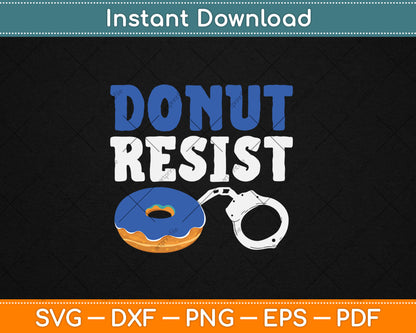 Funny Police Officer Art For Men Women Cop Policeman Police Svg Digital Cutting File