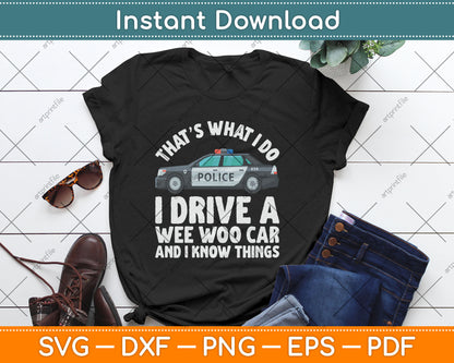 Funny Police Officer Gift For Cop Law Enforcement Svg Digital Cutting File