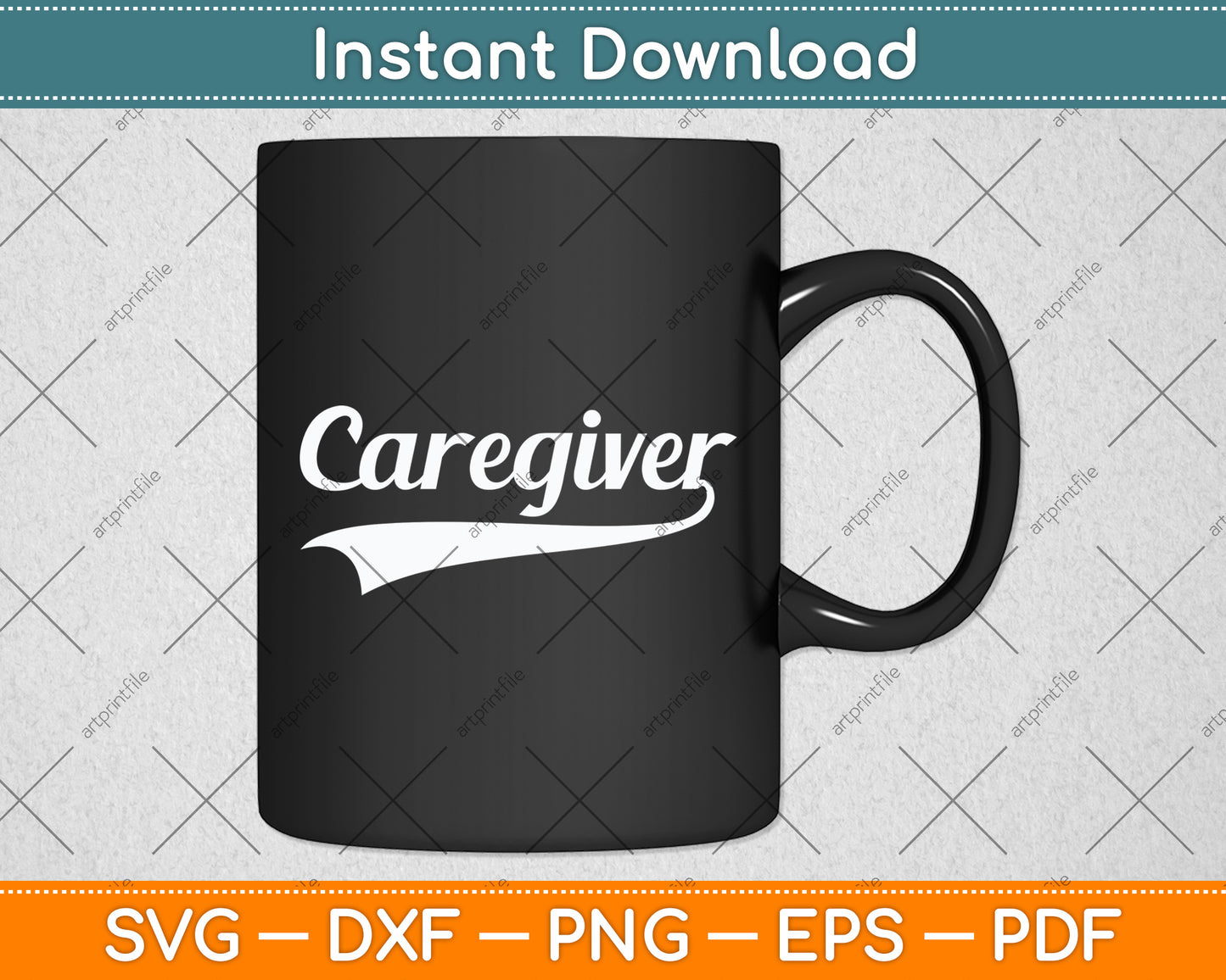 Funny Retro Caregiver Mothers Day Svg Digital Cutting File