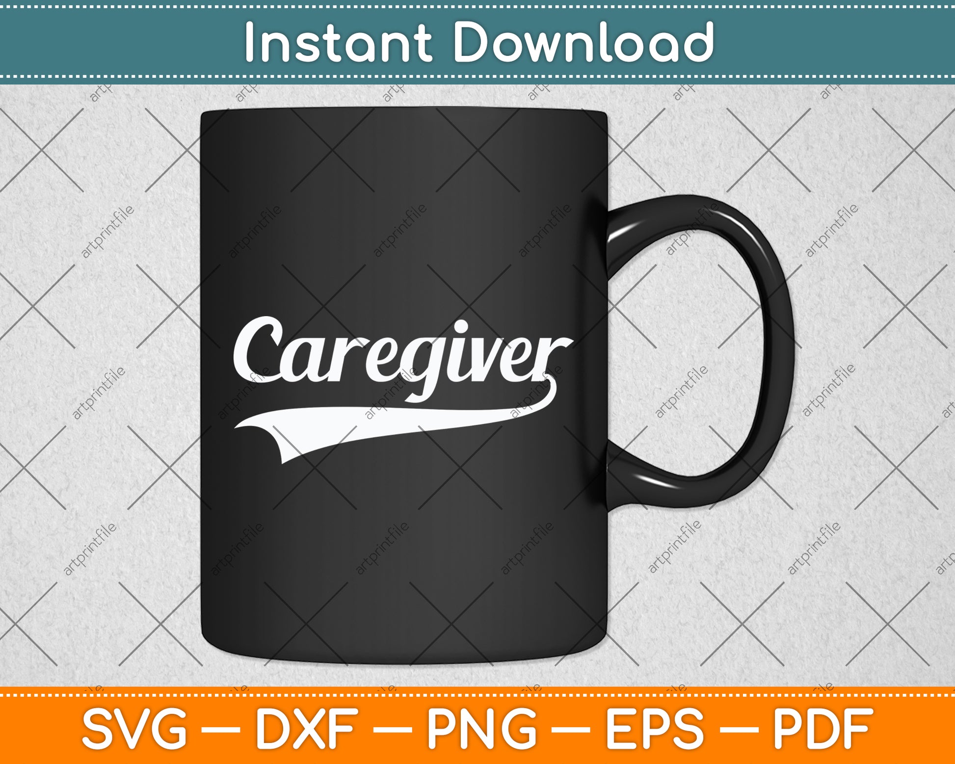 Funny Retro Caregiver Mothers Day Svg Digital Cutting File