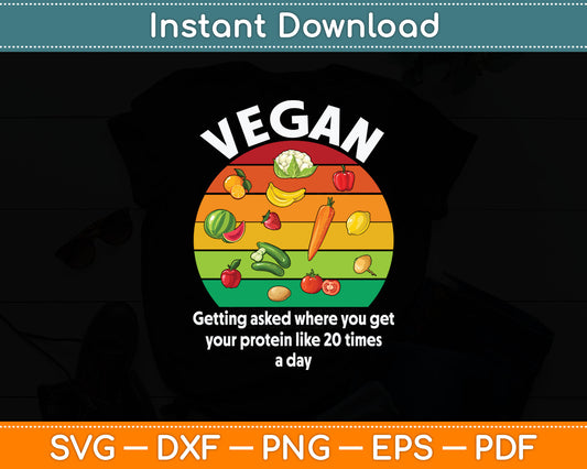 Funny Vegan Definition Vegetarian World Vegan Day Svg Digital Cutting File