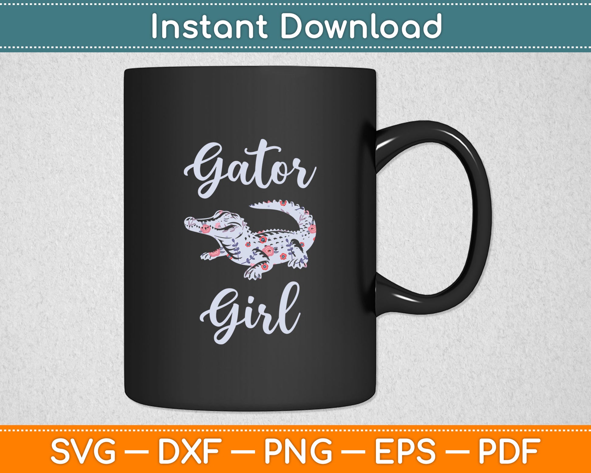 Gator Girl Alligator Lover Zookeeper Crocodile Svg Digital Cutting File